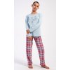 Dětské pyžamo dlouhé Charlotte (Barva světle modrá, Velikost 11 - 12)
