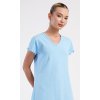 Dámská noční košile s krátkým rukávem Sandra (Barva světle modrá, Velikost S)