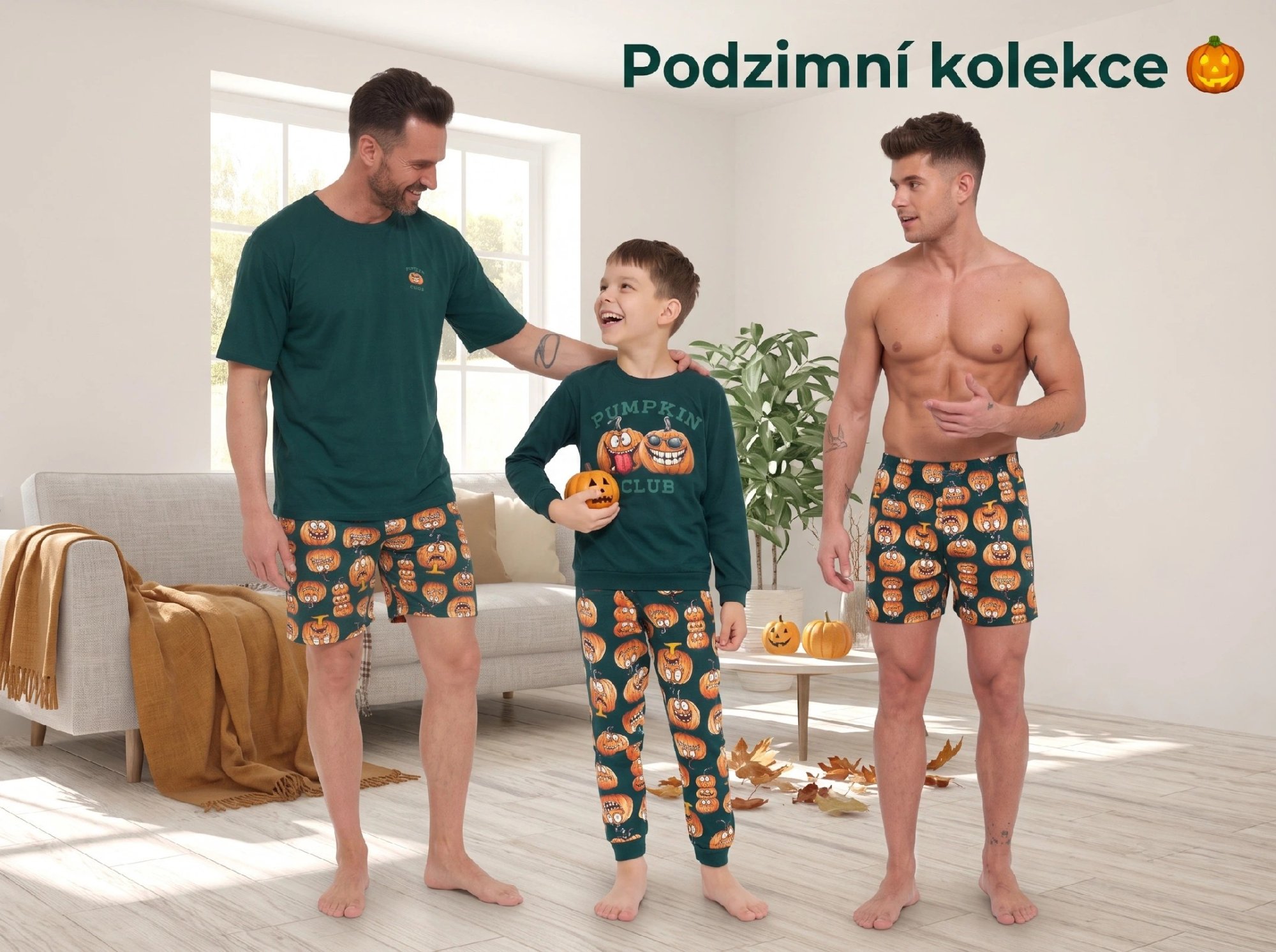 Hledáte originální podzimní dárek? Objevte hravá dýňová pyžama pro celou rodinu!