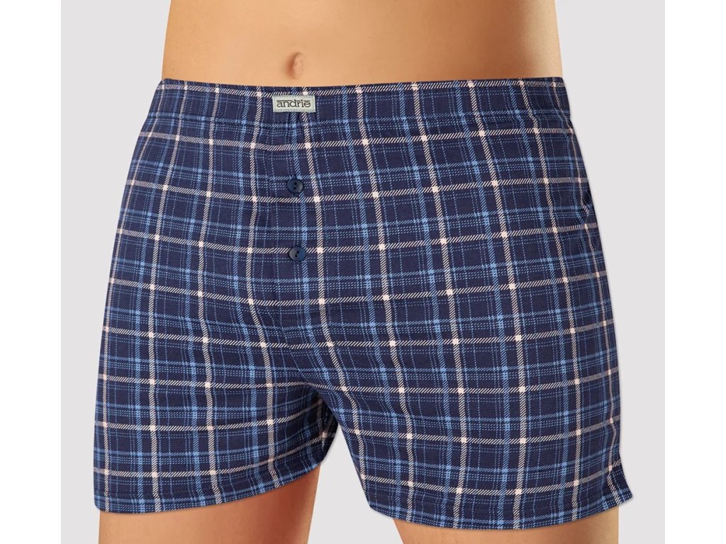 Trenkoslipy Andrie PS 5920 kostka modré