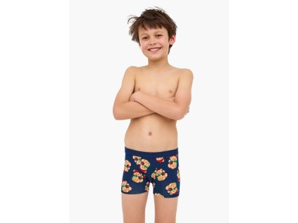 Boxerky chlapecké Cornette 152 medvídek Teddy modré