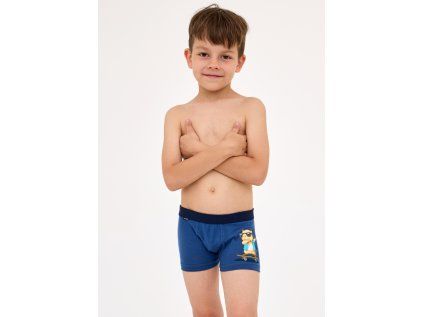 Boxerky klučičí Cornette 150 kapybara modré