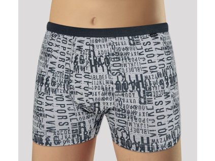 Boxerky bambusové pánské Andrie PS 5653 šedé