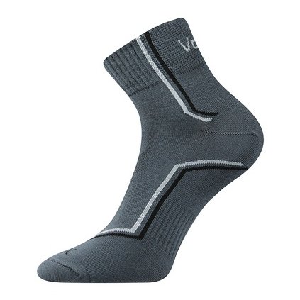 Pánské ponožky Voxx stříbro Kroton tmavě šedé silprox