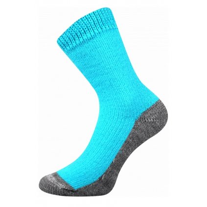 Ponožky Spací tyrkysové