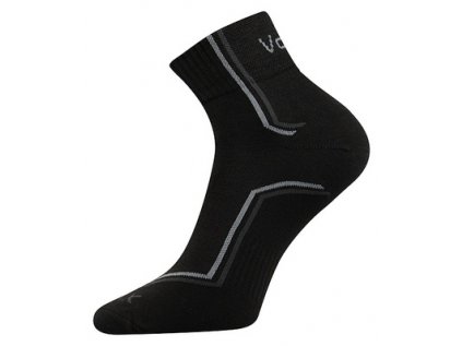 Pánské ponožky Kroton černé silprox stříbro Voxx