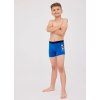 Chlapecké modré boxerky Cornette 140 sport