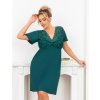 koszula nocna damska plus size melania zielona