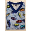 Chlapecká noční košile K1 auta modrá