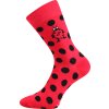 Ponožky Doble berušky červené