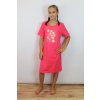 Dětská noční košile smajlíci Cornette 548 růžová