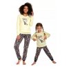 Pyžamo dámské Cornette 259 Slon žluté