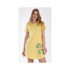 damska nocni kosile s kratkym rukavem zabka žl1