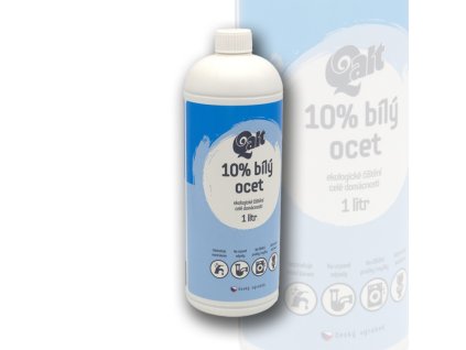 Qalt - 10% Bílý ocet 1l