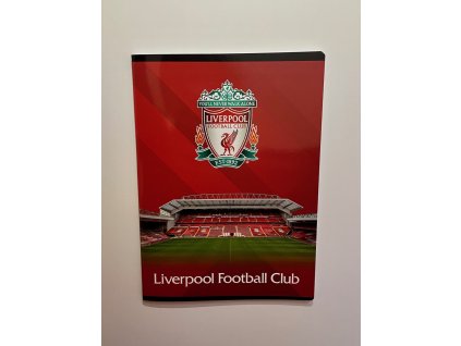 Fc Liverpool zošit A5 54 linajkovaný