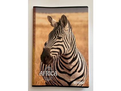 Street zošit AFRICA A4 80 linajkovaný