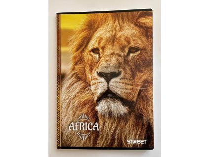 Street zošit AFRICA A4 80 linajkovaný
