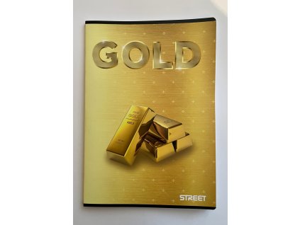 Street zošit GOLD A4 54 linajkovaný