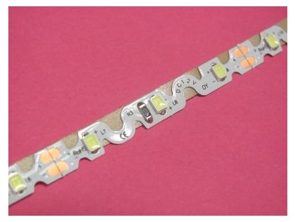 LED pásek 12V neutrální bílá 60LED-8W/m bez krytí S-typ