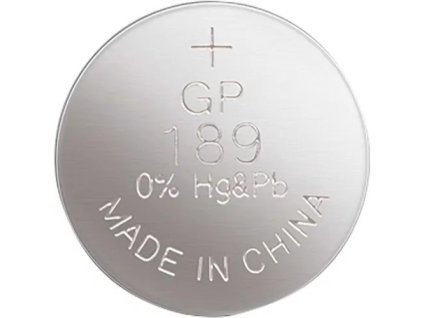 Alkalická knoflíková baterie GP LR54, 189, AG10, LR1130