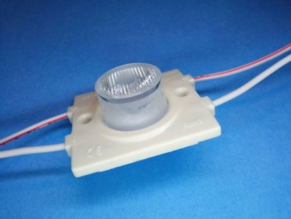 LED modul 3535 neutrální bílá 4000~4500K, 12V, 2.8W, IP65, 15°x60°