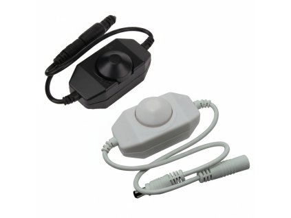 Stmívač pro LED pásky, 1 kanál, typ L bílý