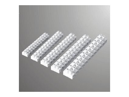 Svorkovnice 12x10 mm2 bílá