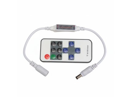 Dálkový RF mini ovladač LED,1 kanál, konektory