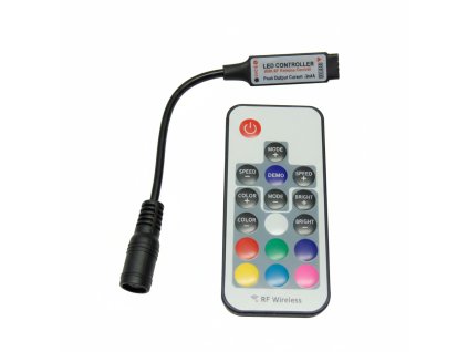 Dálkový mini RGB controler pro LED,3 kanály