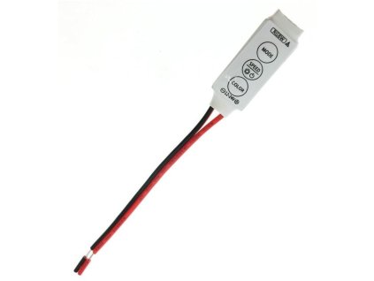 RGBW mini ovladač LED, 4 kanály