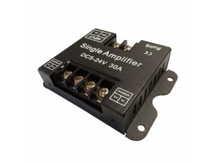 Výkonový zesilovač LED osvětlení, 1 kanál, 30A