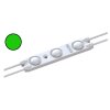 LED modul 3x2835 zelená 160°,IP65,12V/0,72W bezCC