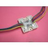 LED modul 4x5050 RGB, IP65,12V/1,2W 36x36x6mm