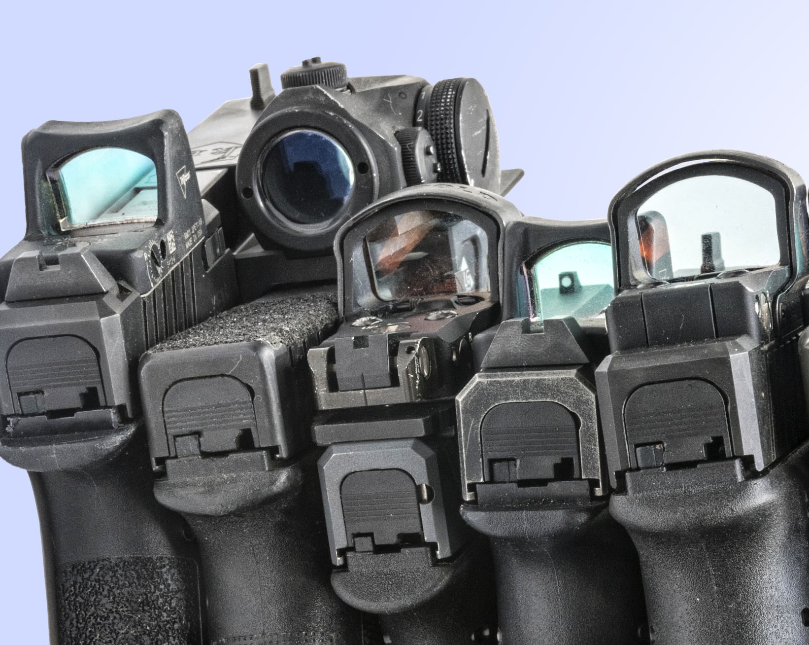 Kolimátory pistolové