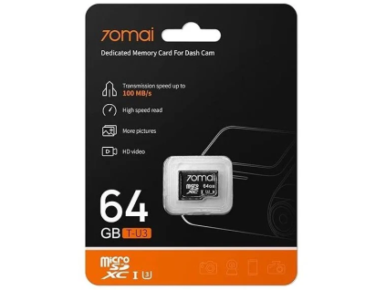70mai microsdxc 64gb 100mb s ien551141