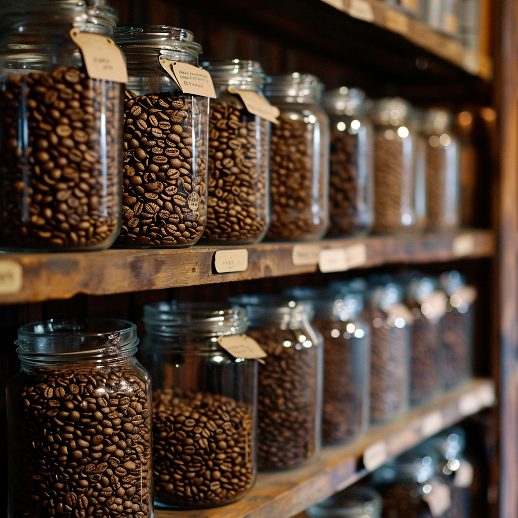 Skladování kávy