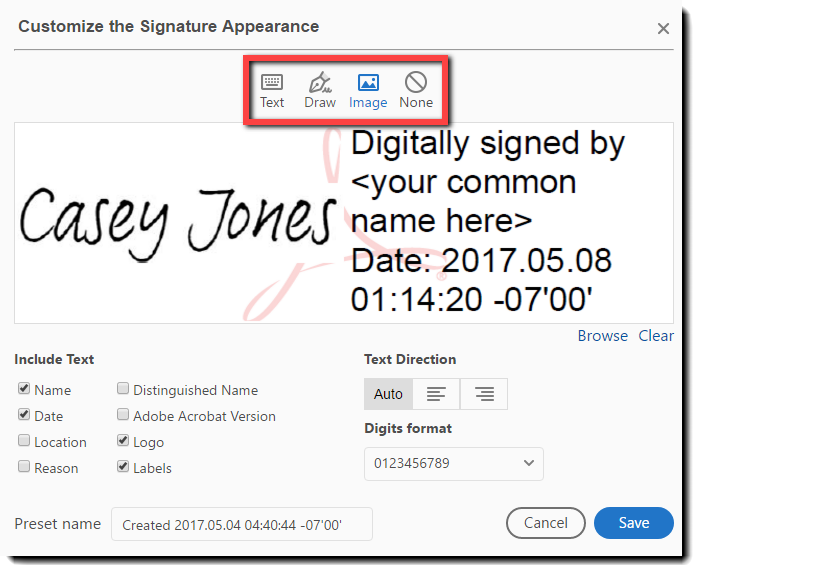 How to digitally sign PDF document in Adobe Acrobat Reader?