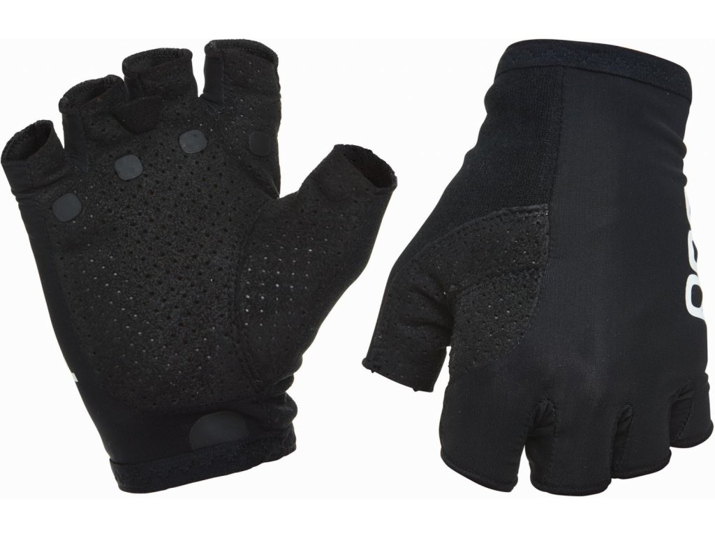 Cyklo rukavice POC Essential Short Glove Uranium Black (Velikost XS)