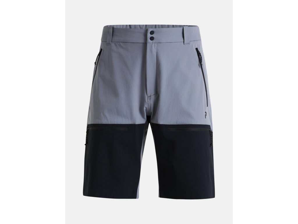 Pánské Šortky Peak Performance M Stretch Trek Shorts - Šedá
