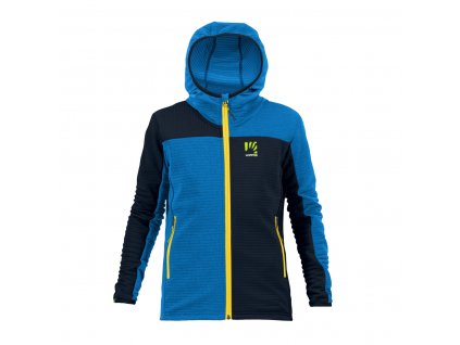 Dětská Mikina Karpos Nuvolau Kid Full-Zip Outer Space/Indigo Bunting 2533000-140