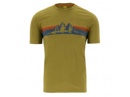 Pánské triko Karpos Giglio T-shirt 2500976-361 zelená