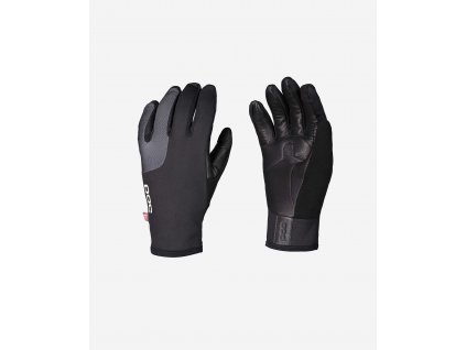 Cyklo rukavice POC Thermal Glove Uranium Black (Velikost XS)