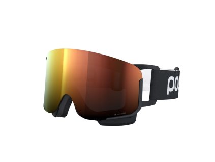 Lyžařské brýle POC Nexal Uranium Black/Partly Sunny Orange (Velikost UNI)