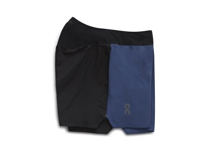 Pánské kraťasy ON Running 5" Lightweight Shorts Denim/Black (Velikost L)