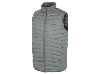 Husky Pánská péřová vesta Dresles M dk. grey green (Velikost XL)