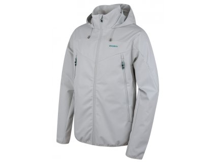 Husky Pánská softshell bunda Sonny M lt. grey