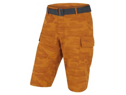 Husky Pánské funkční kraťasy Kalfer M mustard (Velikost S)