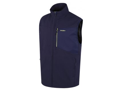 Husky Pánská softshell vesta Salien M dk. blue (Velikost M)