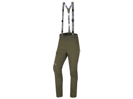 Husky Pánské outdoor kalhoty Kixees M dark khaki (Velikost XL)