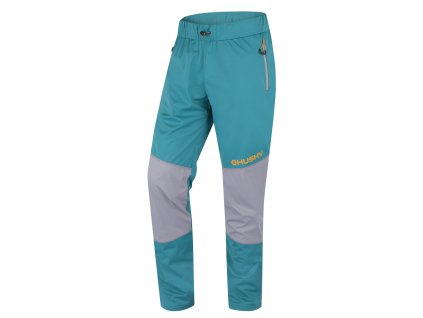 Husky Pánské softshellové kalhoty Kala M grey/mint (Velikost L)